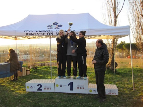 Campionato Italiano Pentathlon Moderno: titolo italiano per la squadra femminile dello Junior Pentathlon Asti