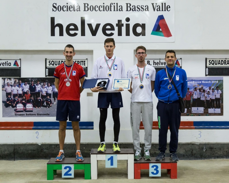 Bocce: Mauro Roggero è il nuovo campione Italiano di tiro progressivo