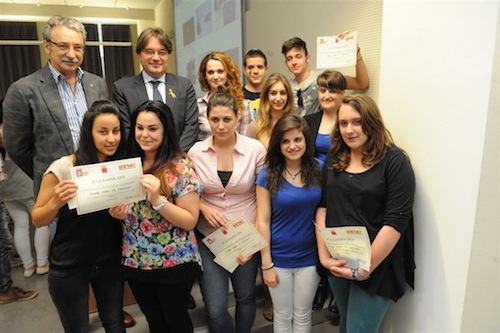 La fotogallery della premiazione del concorso “Come vedo il lavoro…”