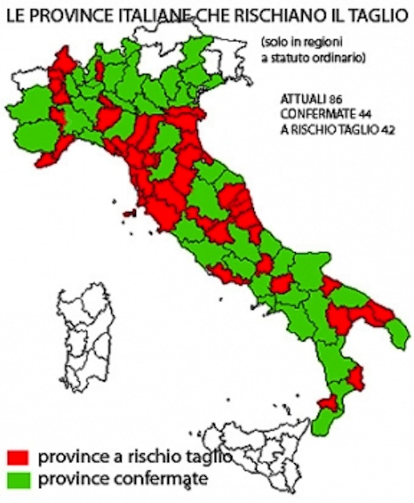 Province. Morgando e Bragantini (Pd): “Sbagliato sopprimere le giunte”