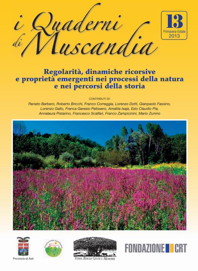 A Pino d’Asti la presentazione del volume numero 13 dei Quaderni di Muscandia