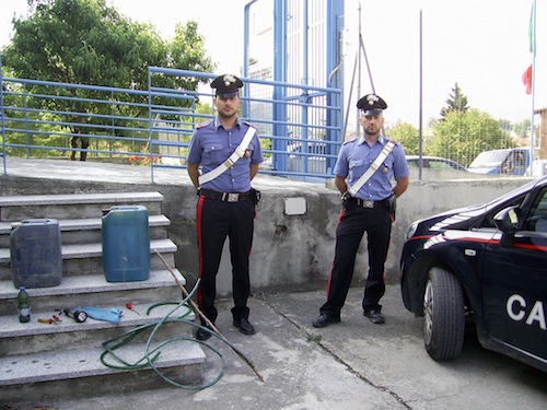 Ladri di gasolio incastrati dai carabinieri