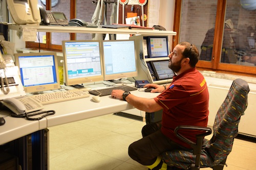 Incendio in una casa di Incisa Scapaccino