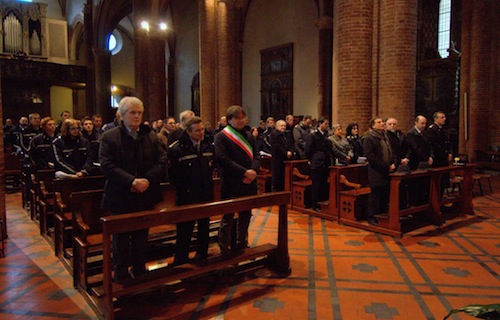 La polizia municipale di Asti celebra San Sebastiano