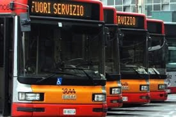 Sciopero generale del trasporto pubblico