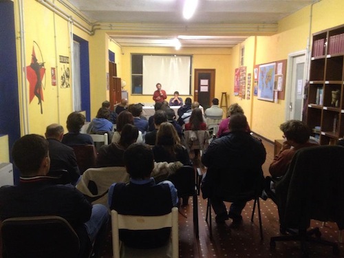 Successo per la prima lezione della scuola politica di Rifondazione Comunista