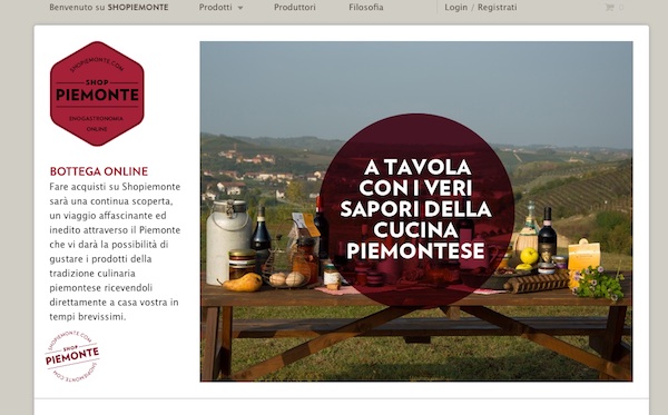 Con Shopiemonte, la tradizione enogastronomica piemontese direttamente a casa tua