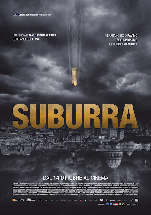 In Sala Pastrone la proiezione di Suburra di Stefano Sollima