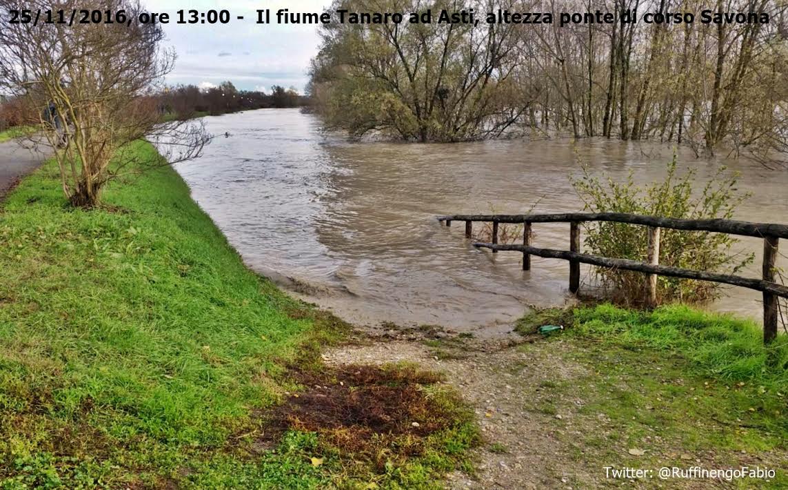 Maltempo. Terminata l’allerta rossa in Piemonte