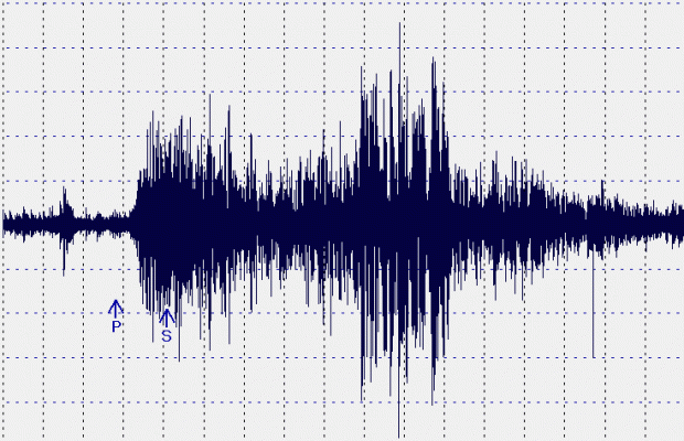 Breve scossa di terremoto