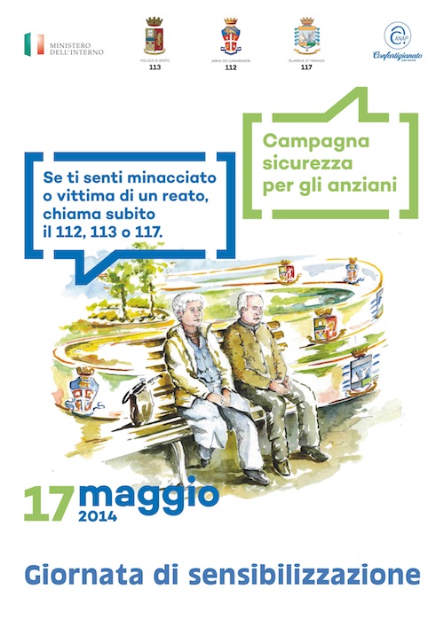 Il 17 maggio la prima giornata di sensibilizzazione contro le truffe agli anziani