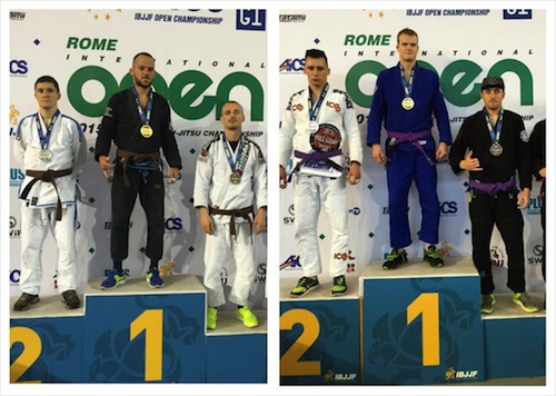 Due astigiani sul podio di Roma nel Brazilian Jiu Jitsu