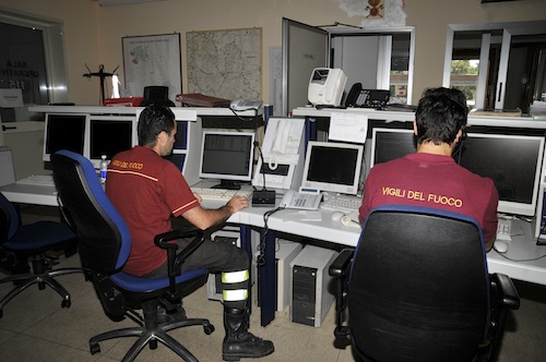 Incendio in un cascinale a Tigliole