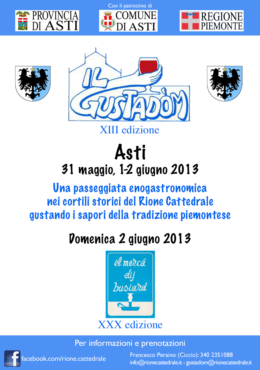 Ad Asti torna Gustadom