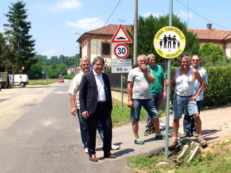 Installati anche a Valmanera i cartelli del controllo del vicinato