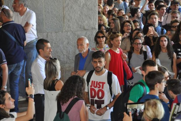 Studenti del Monti in sciopero