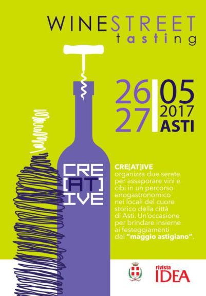 Degustazioni itineranti nel centro storico di Asti: torna Wine Street Tasting