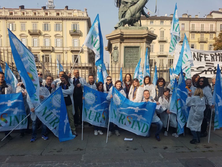 Anche gli infermieri astigiani si uniscono al grido di protesta di Nursind Piemonte