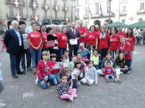 Tanti giovani ricercatori venerdì scorso in piazza San Secondo