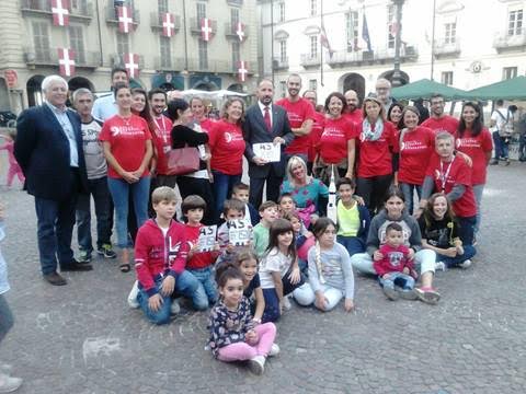 Tanti giovani ricercatori venerdì scorso in piazza San Secondo