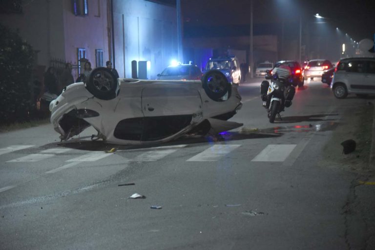 Rocambolesco incidente a San Marzanotto