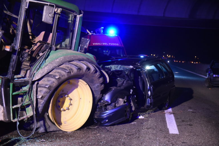 Ristoratore di Asti vittima del tamponamento in tangenziale