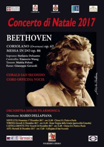 Tradizionale concerto di Natale della Corale di San Secondo