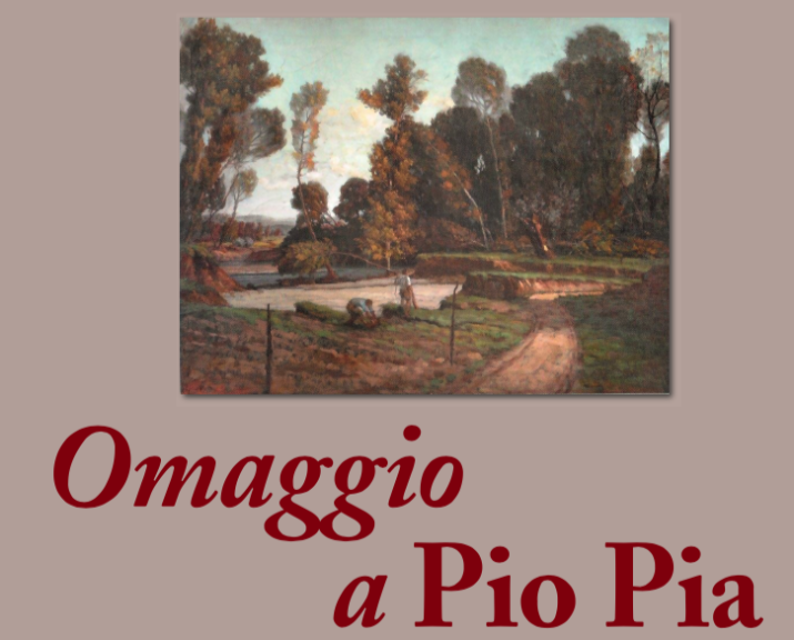 Omaggio a Pio Pia alla Fondazione Guglielminetti