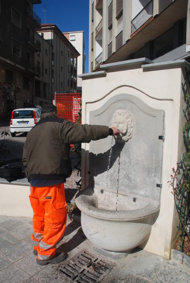 Al lavoro i tecnici dell’Asp per riattivare l’acqua delle fontane cittadine