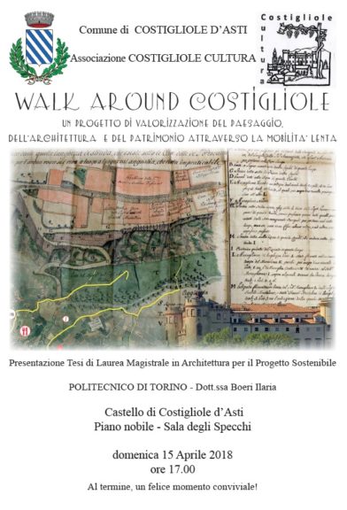 “Walk Around Costigliole” si presenta