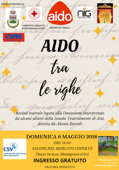 “Aido tra le righe” a Montegrosso