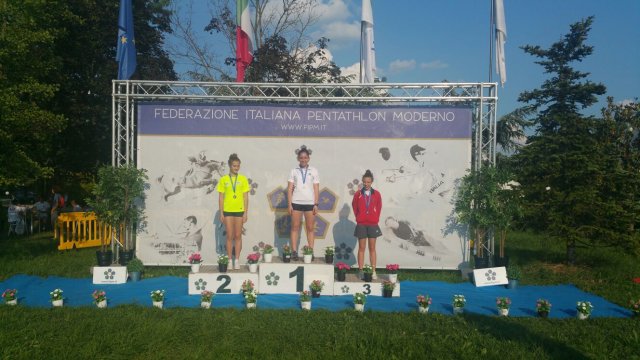 Campionato italiano allievi e ragazze di Pentathlon Moderno: argento per Valentina Martinescu