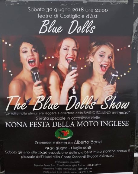 Le Blue Dolls in concerto a Costigliole
