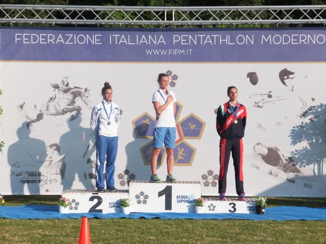 Argento per Alice Sotero al Campionato Italiano Assoluto di Pentathlon Moderno