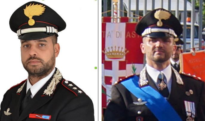 Asti, l’onorificenza dell’Ordine di Malta ai carabinieri Guglielmo e Pino