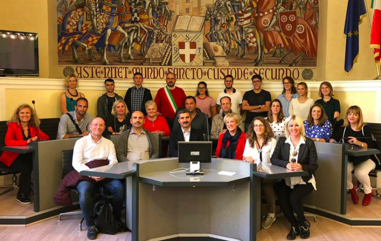 I docenti internazionali dell’Erasmus+ in visita ad Asti