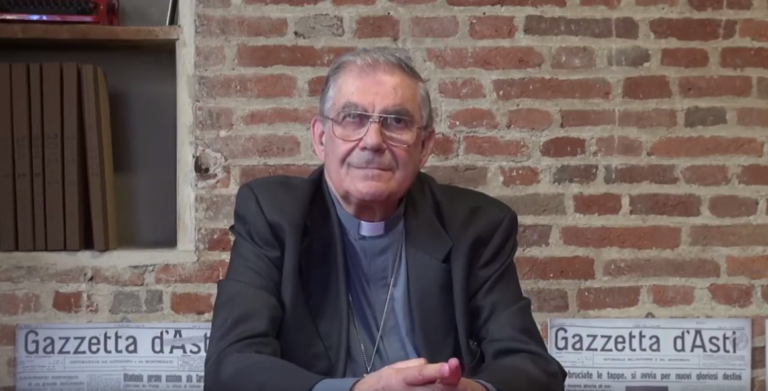 Monsignor Francesco Ravinale saluta Asti: la videointervista