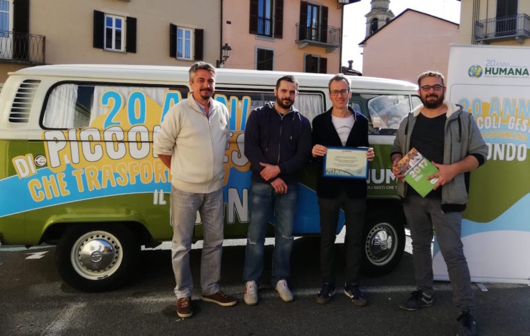 Il Comune di Villanova d’Asti vince il premio “Humana Eco-solidarity Award 2018”