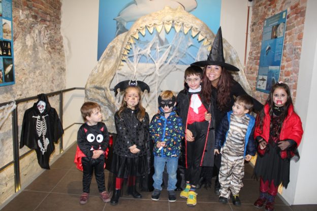 Mille bambini per Halloween Party al museo Paoleontologico di Asti