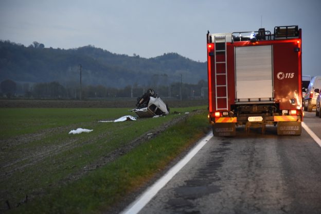 Incidente stradale a Vaglierano: vittima una donna