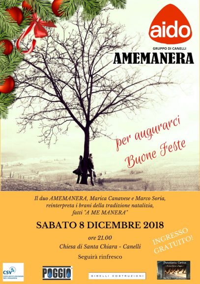 Concerto di Natale dell’Aido a Canelli