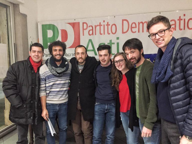 Under 30 astigiani per Paolo Furia segretario regionale del PD