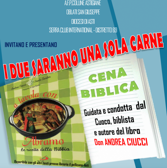 A tavola con Abramo: cena biblica con don Andrea Ciucci