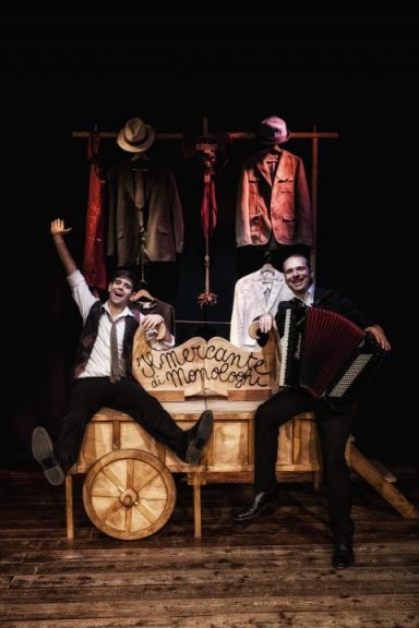 “Il mercante di monologhi” in teatro a Costigliole d’Asti