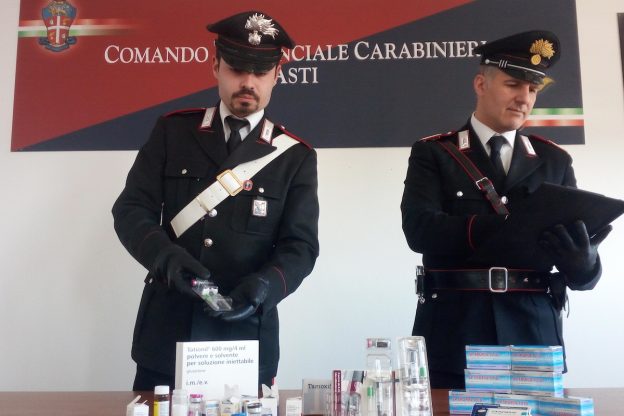 Anche Asti coinvolta nell’operazione antidoping dei carabinieri in tutta Italia