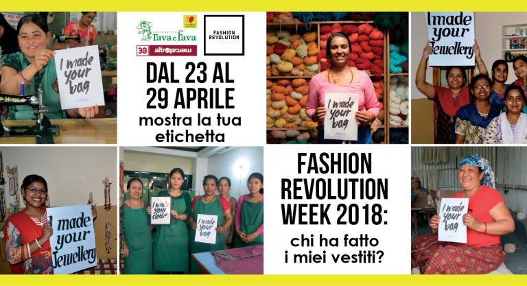 Asti, alla Cooperativa della Rava e della Fava torna la Fashion Revolution