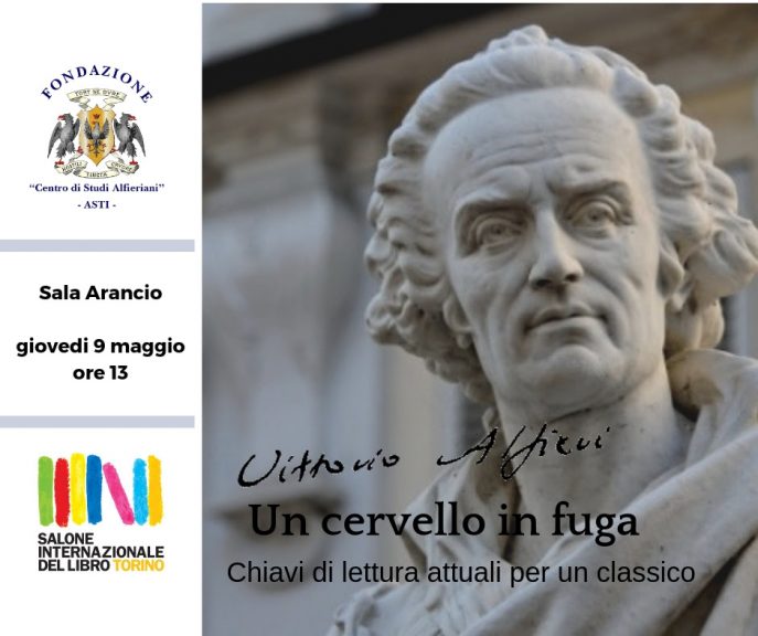 “Vittorio Alfieri: un cervello in fuga” al Salone del Libro di Torino