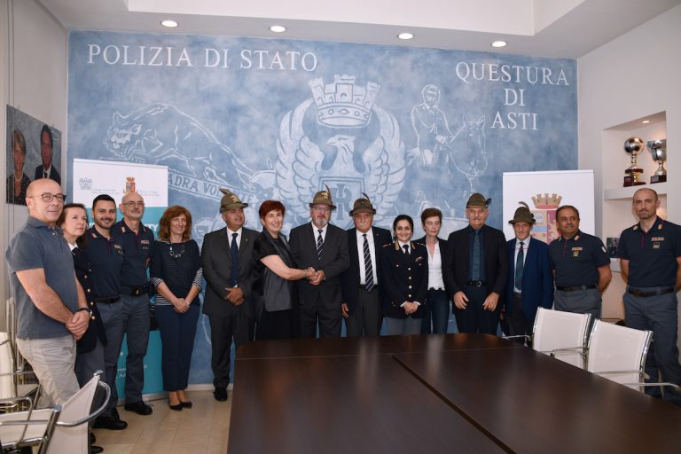 Asti, il questore incontra il alpini dell’Ana