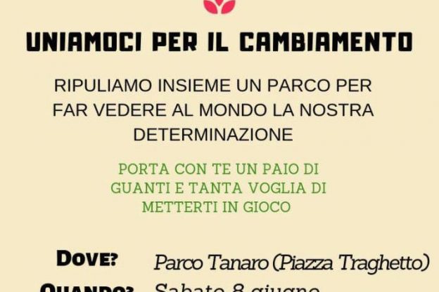 Asti, gli studenti ambientalisti puliscono il Parco LungoTanaro