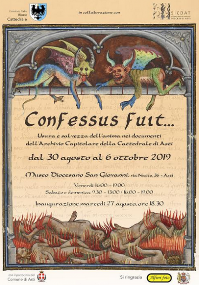 “Confessus fuit”: mostra del Rione Cattedrale ad Asti